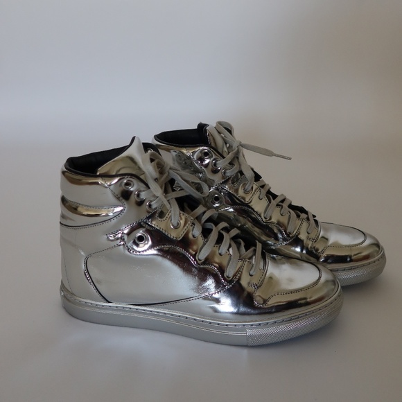 Balenciaga Metallic Sneaker Size 39 - Picture 3 of 5